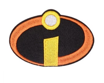 The Incredibles Logo Iron On Patch