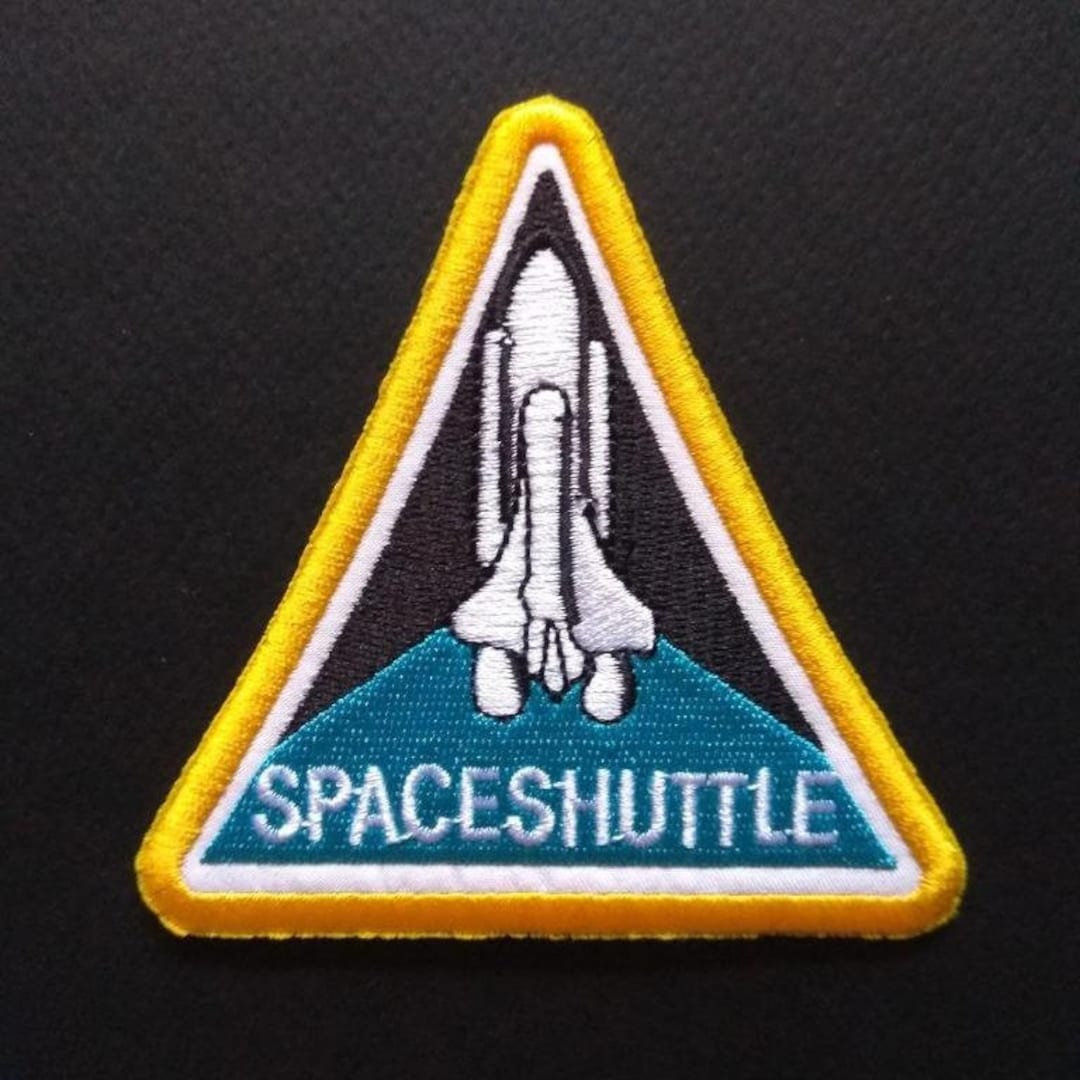 Nasa Space Astronaut Shuttle Geek Iron on Patch - Etsy