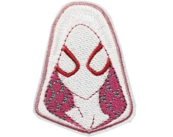 Parche termoadhesivo con el logotipo de Spiderman Gwen Stacy