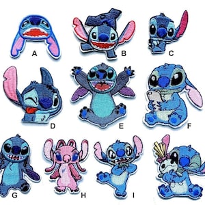 Lilo & Stitch Cute Stick on Iron on Patch - Etsy