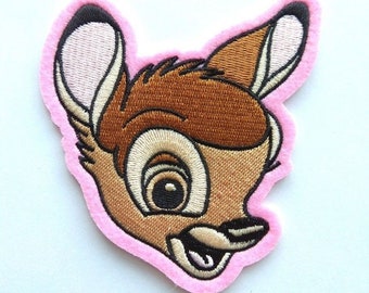 Bambi Deer Iron On Patch