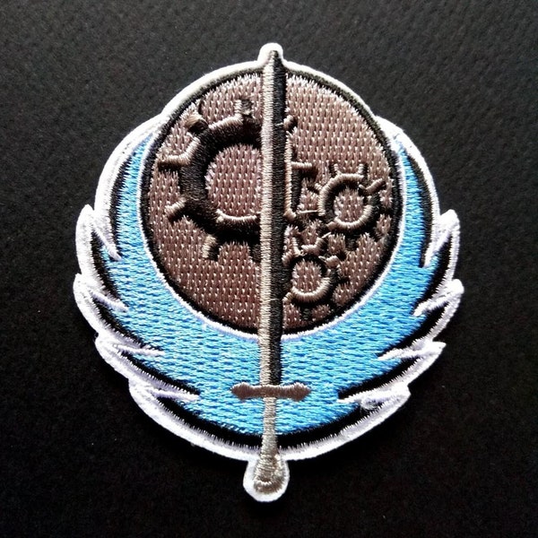 Fallout Brotherhood of Steel Logo Iron On Patch