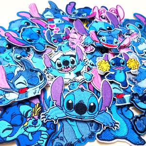 Toppa ricamata con angelo di Lilo & Stitch