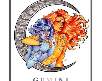 Gemini Art Card