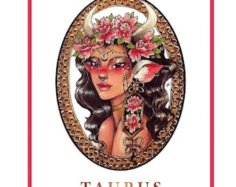 Taurus Art Card