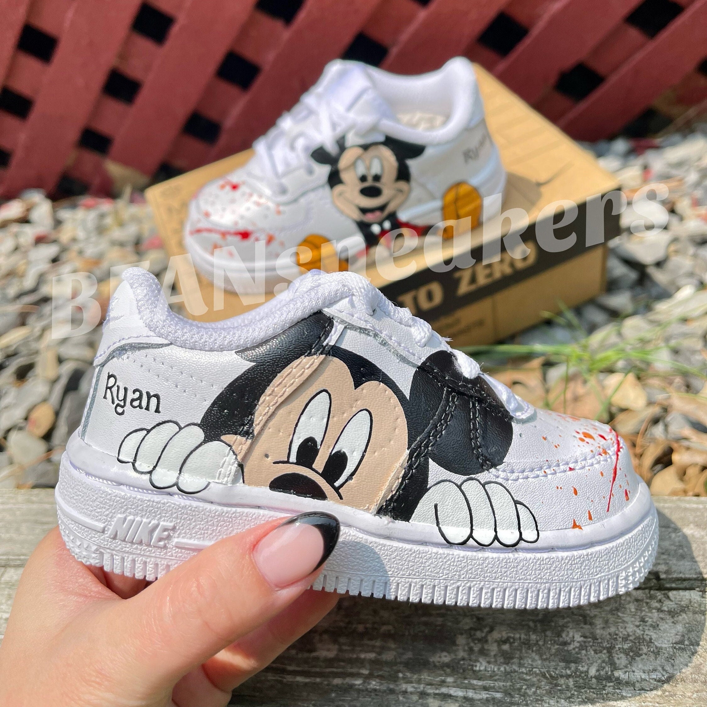 Unique Custom Louis Vuitton Air Force 1 Shoes  Hand-Painted, Long Wear,  Free Shipping Global