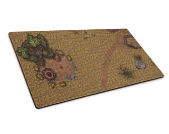 Mapa de batalla de D&D - Campamento de la sabana - Tellest