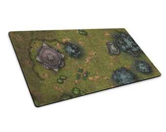 D&D Battlemap - Forest Shrine - Tellest