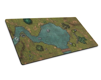 D&D Battlemap - Mountain Pond - Tellest