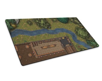 D&D Battlemap - Forest Island Tavern NE - Tellest