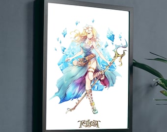 Fantasy 11x17 Poster - Anime Adelia