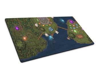 D&D Battlemap - Starlight Festival South - Tellest