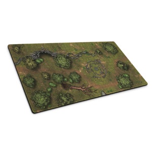 D&D Battlemap – Forest Holes – Tellest
