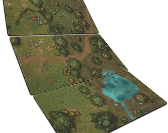 D&D Battlemap - Forest Biome Trio