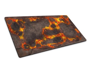Mapa de batalla de D&D - Forja volcánica Sección uno - Tellest