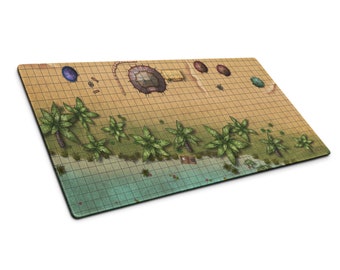 D&D Battlemap - Kehara Desert Oasis Dragonspeaker - Tellest