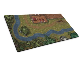 D&D Battlemap - Forest Island Tavern SW - Tellest