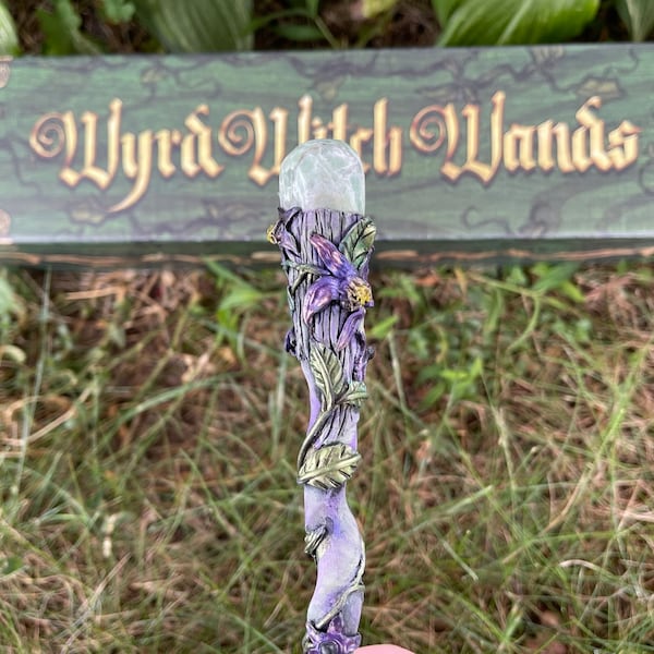 Magic Wand - Bolivianite Nightshade  - Wyrd Witch Wands