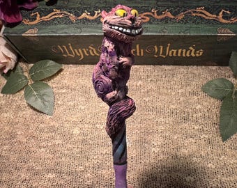 Magic Wand - Cheshire Cat- Wyrd Witch Wands