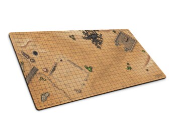 D&D Battlemap - Tomb of Fleeting Souls External - Tellest