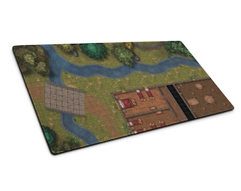 D&D Battlemap - Forest Island Tavern NW - Tellest