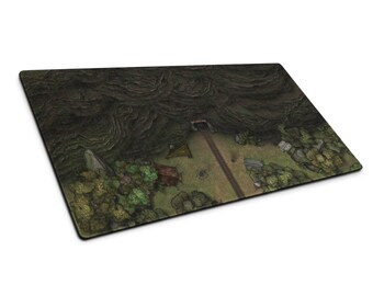 D&D Battlemap - Mining Village North - Tellest