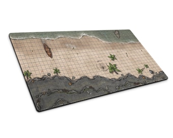 D&D Battlemap - Coastal Grave - Tellest