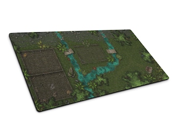 D&D Battlemap - Jungle Ruins - Tellest