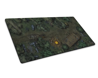 D&D Battlemap - Forest Executioner's Stand - Tellest