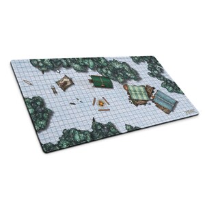 Mapa de batalla de D&D - Mercado del Ártico - Tellest