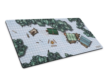 Mapa de batalla de D&D - Mercado del Ártico - Tellest