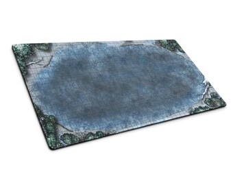 D&D Battlemap - Frozen Lake - Tellest