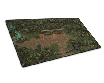 D&D Battlemap - Jungle Temple Entrance - Tellest