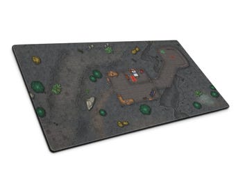 Mapa de batalla de D&D: Torre del mago de la Montaña Gris - Tellest