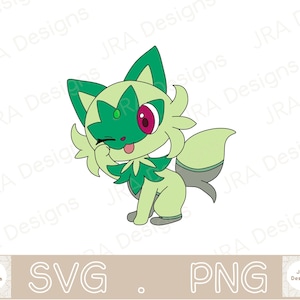 I made a Derpy Sprigatito Sticker! Full set of Derpy Paldean Starters to  come. : r/Pokemonart