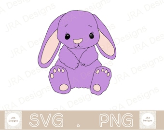 Bunny SVG & PNG - Cricut cut file