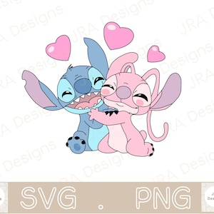 Stitch Love SVG & PNG - Cricut cut file