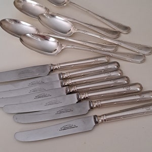 Antique Elkington Plate E&CA Spoons