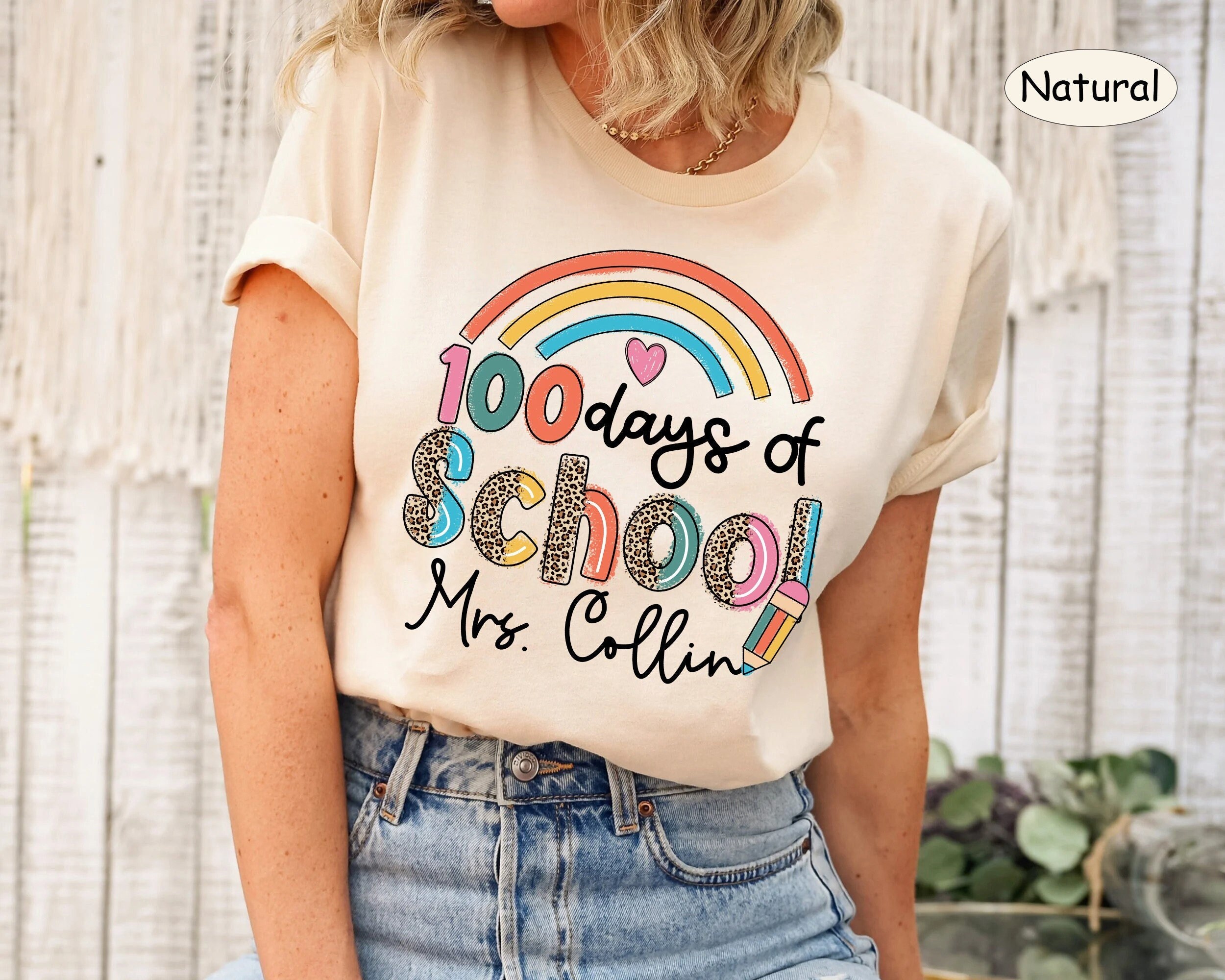 Discover Personalized 100 Days Of School Shirt