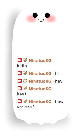 Ghost Chatbox Overlay - Etsy