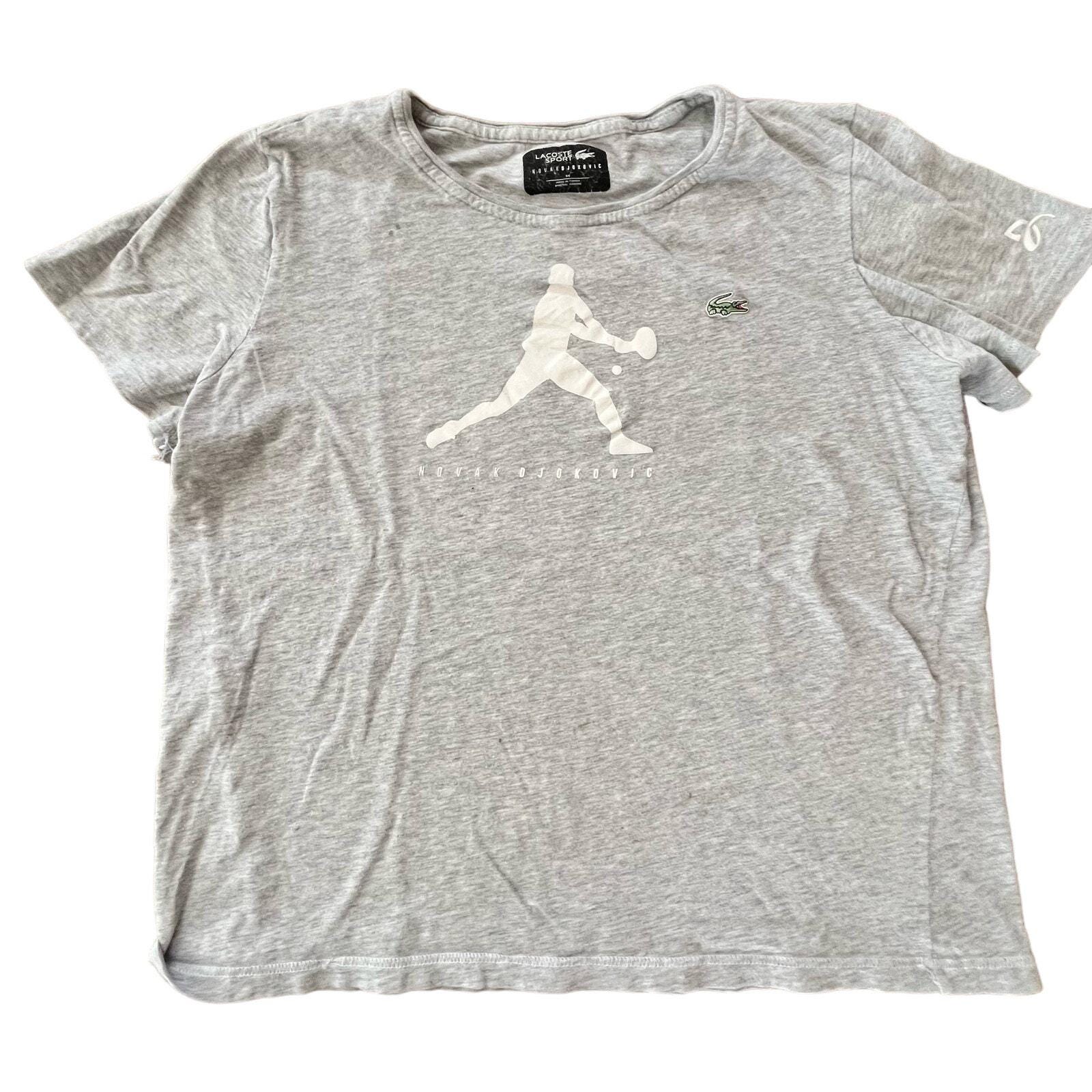 Novak djokovic t shirt lacoste online