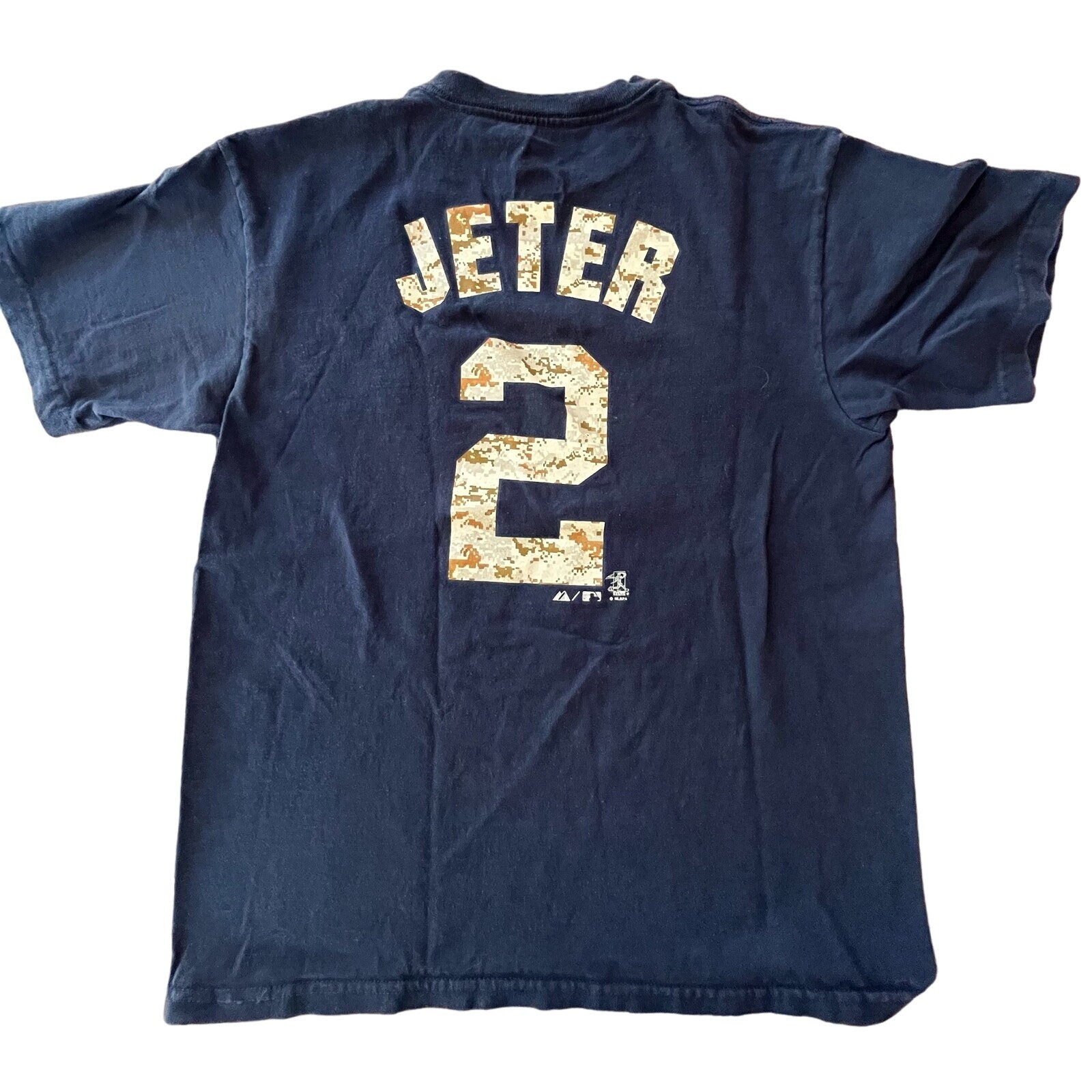 デレク・ジーター #2 ニューヨーク・ヤンキース Tシャツ - ユース