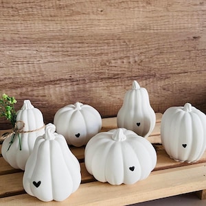3D Pumpkin candle mold DIY pumpkins Halloween Decor pumpkin Concrete Cement Epoxy Resin molds Baking mold