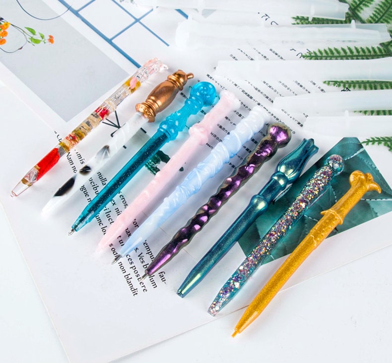 Violet Vineyard Beadable Pen Kit, DIY Bubblegum Bead PLASTIC Pen