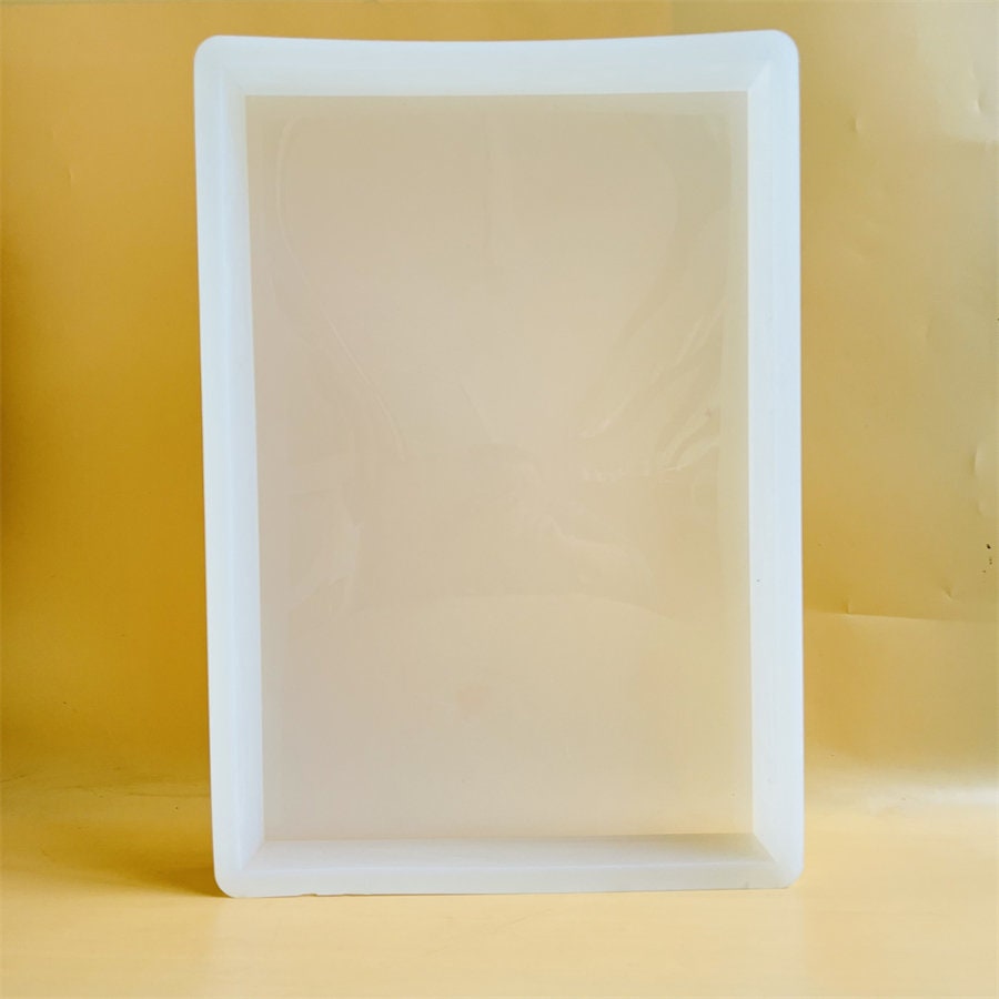18x14 Inch 18x12 Inch Silicone Mold for Epoxy Resin Tray, Reusable