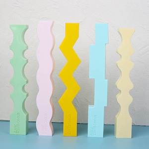 Long candle silicone mold Simple geometric long scented candle silicone mold DIY handmade Candle soap mold Epoxy resin molds