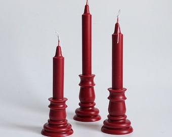 8 cali 10 cali 12 cali wysokości Świecznik Świeca Akrylowa Forma, DIY Ręcznie robione Formy na świece, Akrylowe Formy na świece do robienia świec