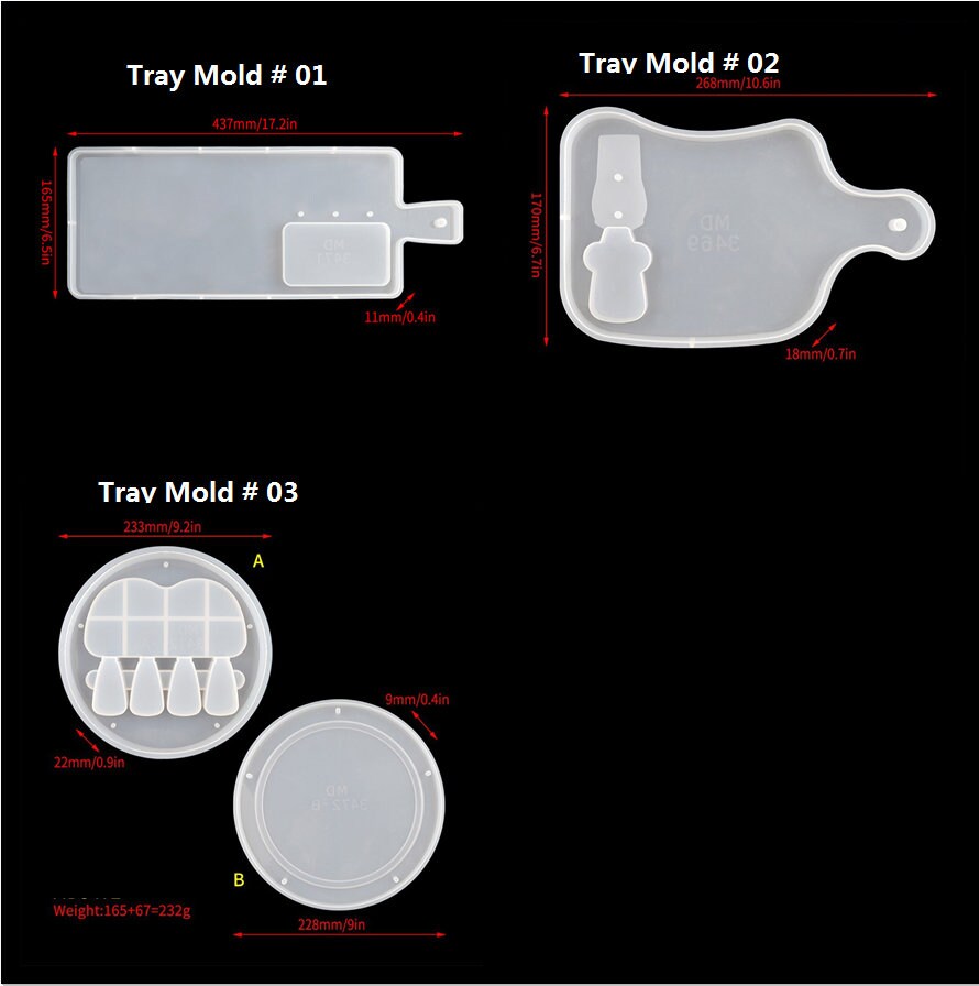 Epoxy Resin Cutting Board Mold Serving Board Kitchen Board Etsy