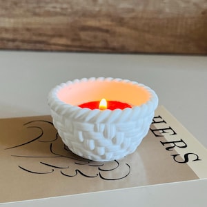 Mini Storage Bowl Silicone Mold small jar mould for concrete epoxy resin plaster woolen yarn bowl