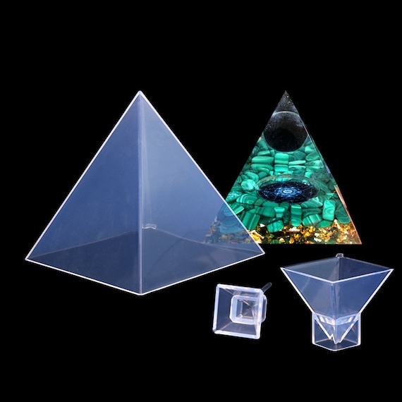 15cm 3D Super Big Pyramid Silicone Mold DIY Handmade